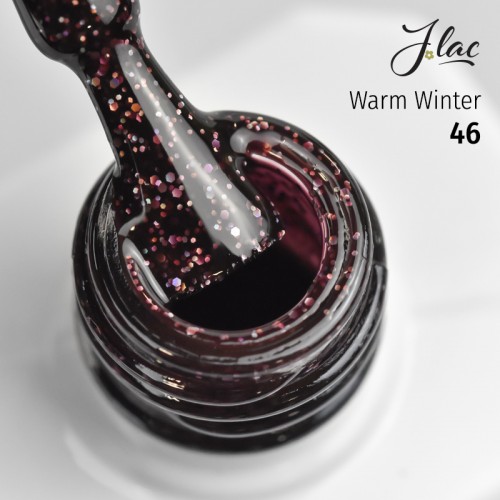 Jlac Ημιμόνιμο Βερνίκι Νυχιών Warm Winter 46, 15ml