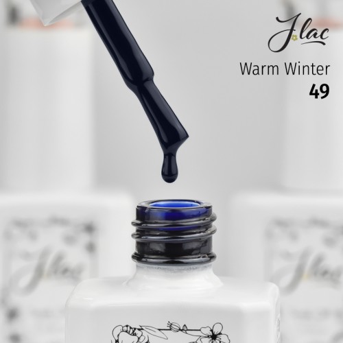 Jlac Ημιμόνιμο Βερνίκι Νυχιών Warm Winter 49, 15ml