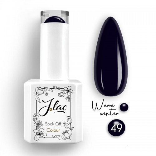 Jlac Ημιμόνιμο Βερνίκι Νυχιών Warm Winter 49, 15ml
