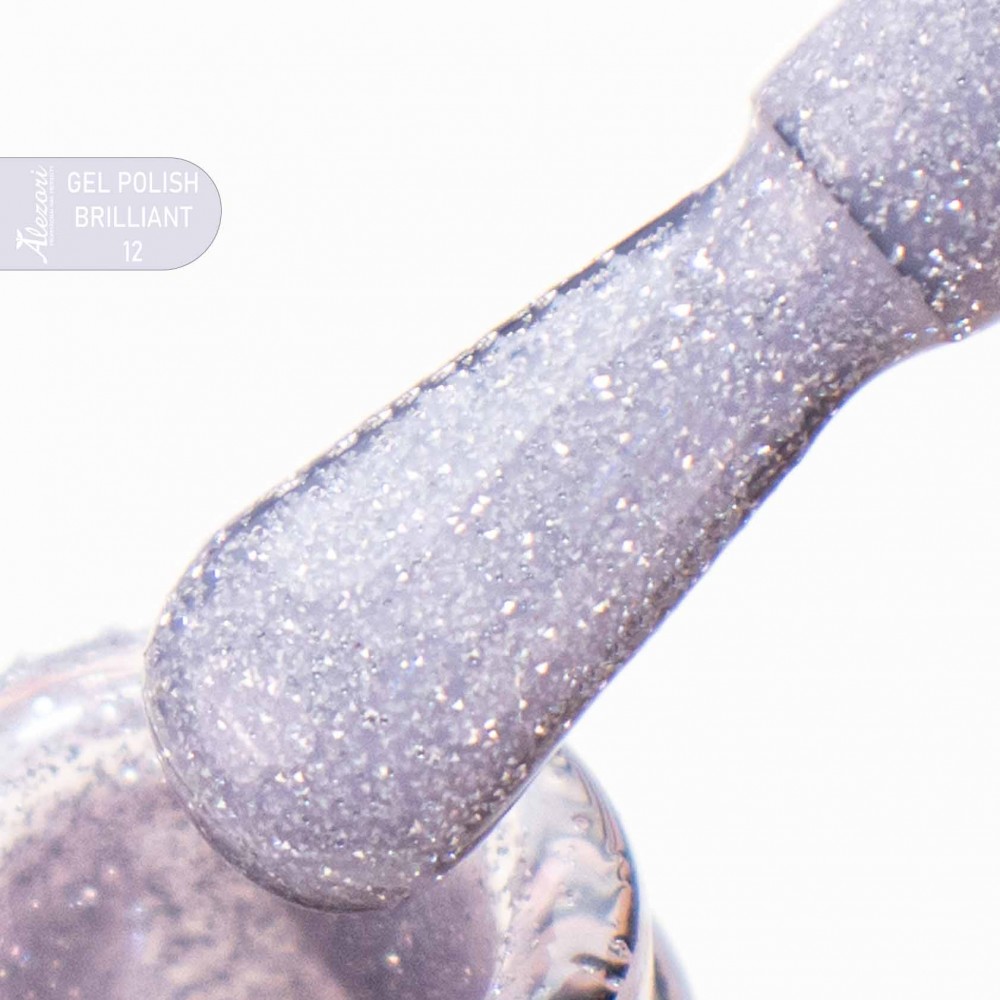 Alezori Ημιμόνιμο Βερνίκι Νυχιών Gel Polish Brilliant 12, 15ml