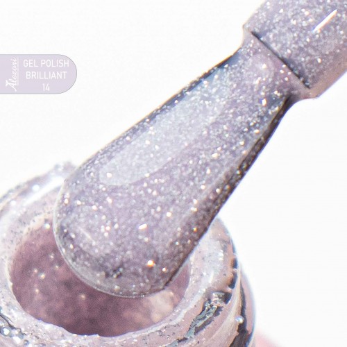 Alezori Ημιμόνιμο Βερνίκι Νυχιών Gel Polish Brilliant 14, 15ml