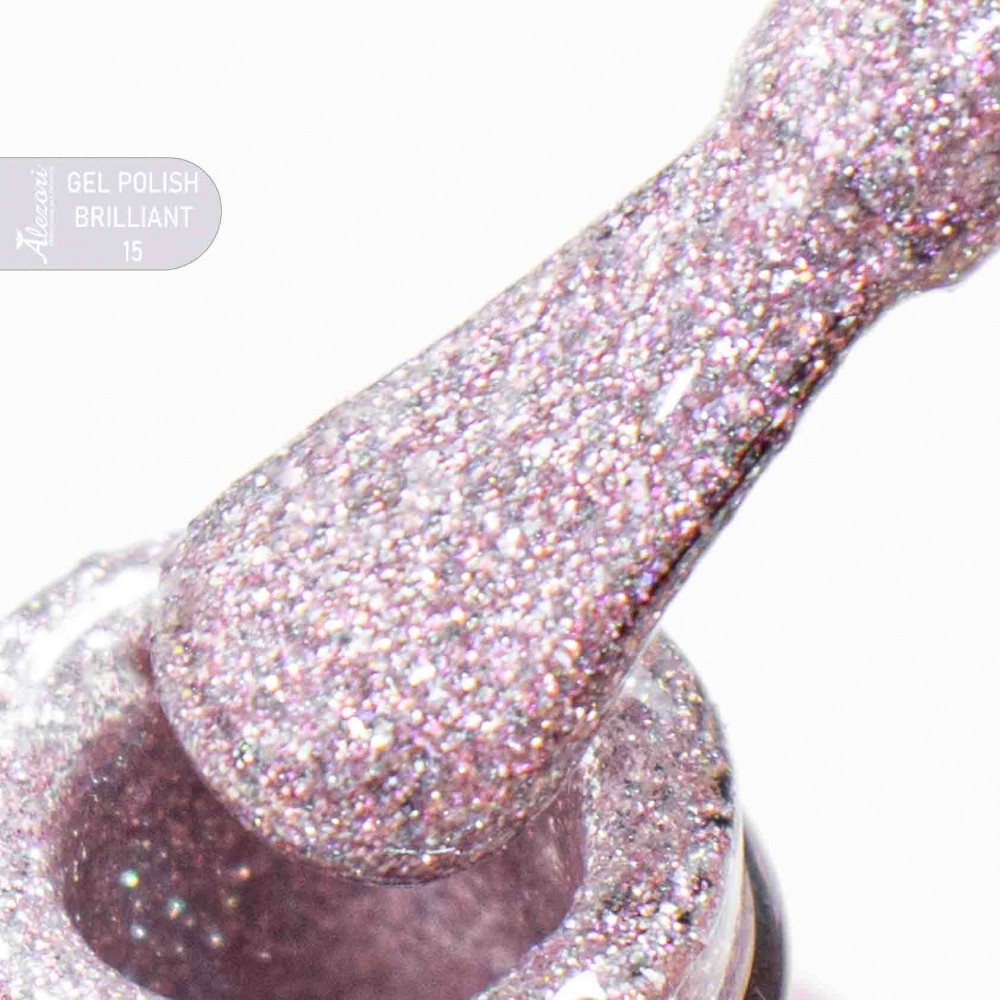 Alezori Ημιμόνιμο Βερνίκι Νυχιών Gel Polish Brilliant 15, 15ml