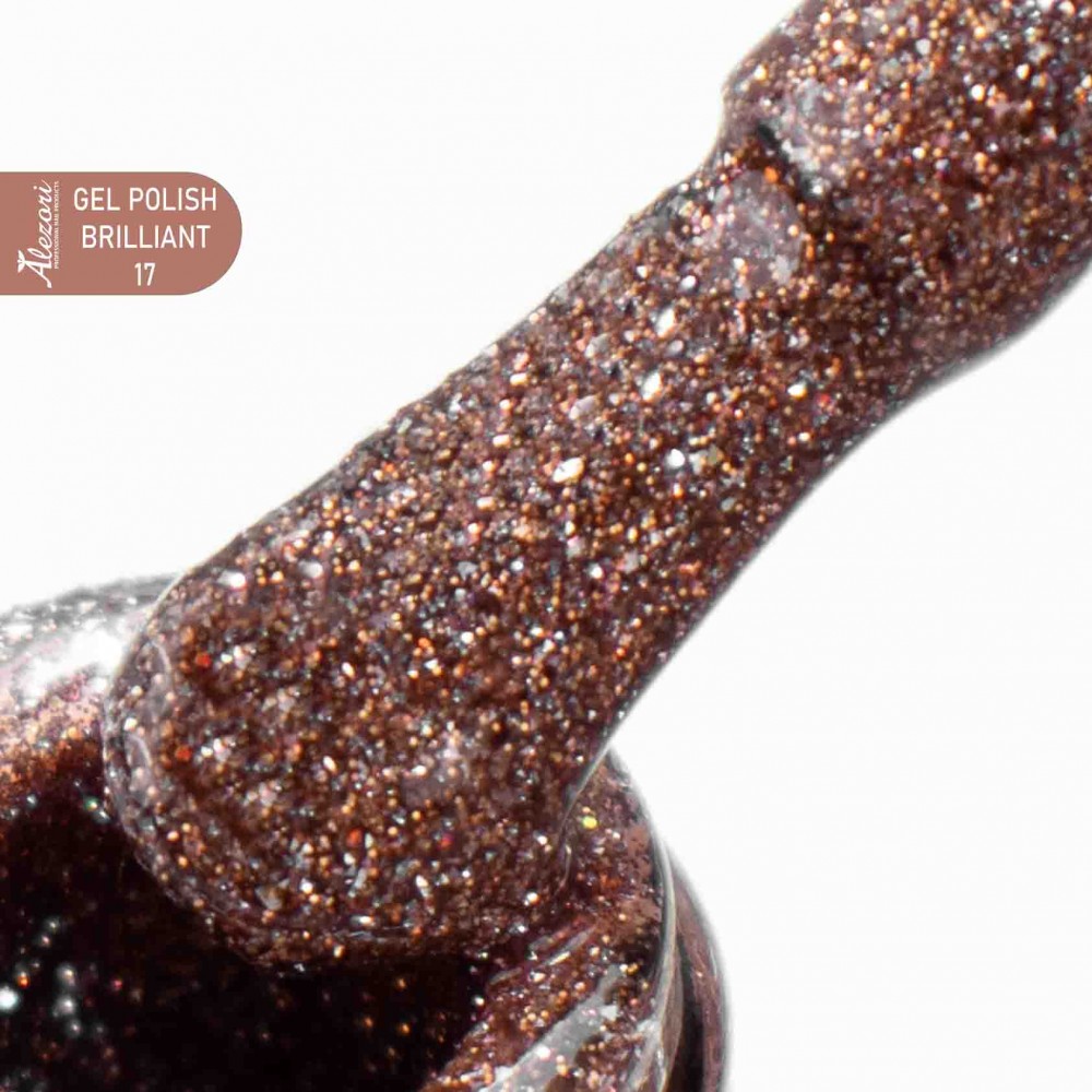 Alezori Ημιμόνιμο Βερνίκι Νυχιών Gel Polish Brilliant 17, 15ml