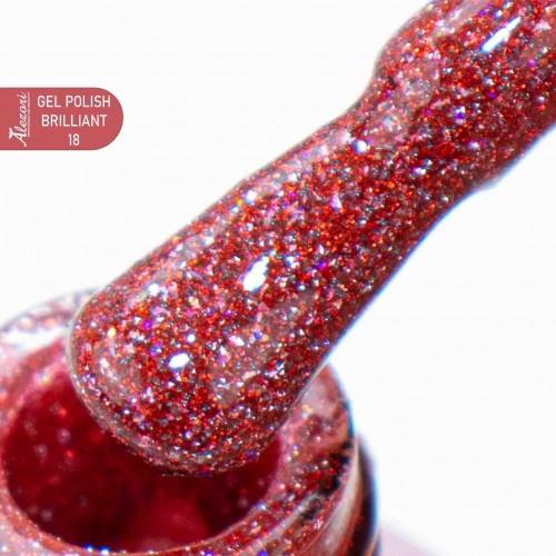 Alezori Ημιμόνιμο Βερνίκι Νυχιών Gel Polish Brilliant 18, 15ml