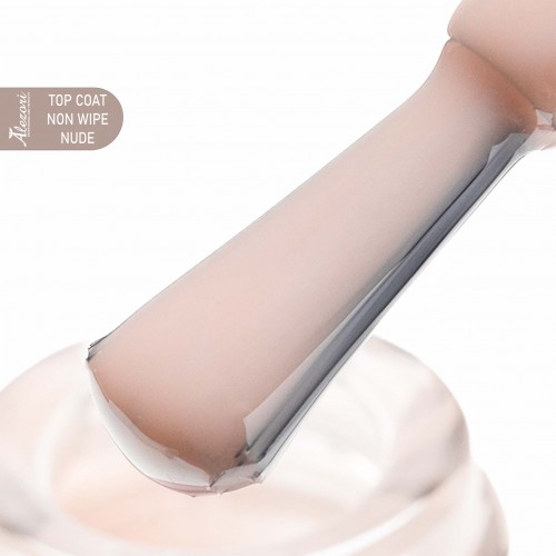 Alezori Top Coat Non Wipe Nude Hema free  15ml