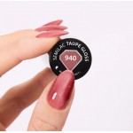 Semilac Ημιμόνιμο Βερνίκι Νυχιών 940 UV Gel Polish  Taupe Gloss, 7 ml