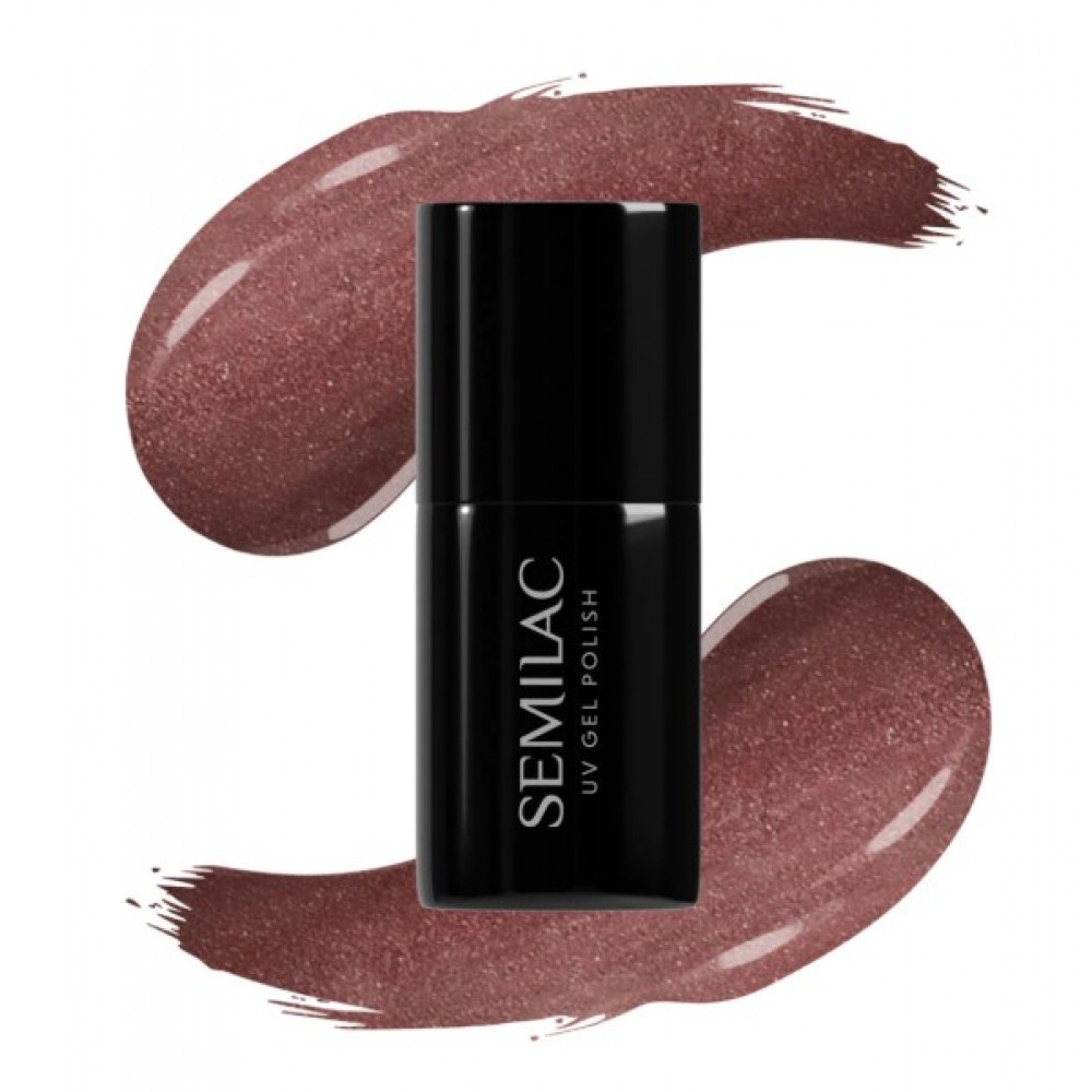 Semilac Ημιμόνιμο Βερνίκι Νυχιών 940 UV Gel Polish  Taupe Gloss, 7 ml