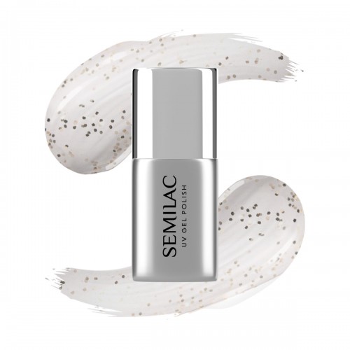 Semilac Ημιμόνιμο Βερνίκι Νυχιών Top Coat  No Wipe T33  Old Money 7ml