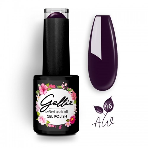 Gellie Ημιμόνιμο Βερνίκι Νυχιών AW 46, 10ml