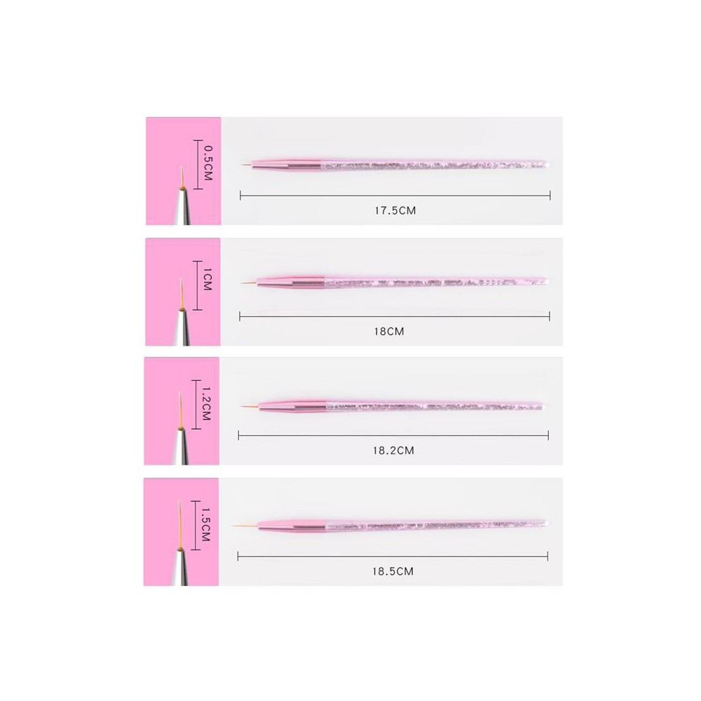 Nm Πινέλα Nail Art (Pjb-052) Nm Πινέλα Nail Art (Pjb-052)