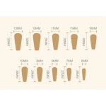 Χρωματιστά Tips Νυχιών Coffin (Ballerina) 100Pcs BLC038 Χρωματιστά Tips Νυχιών Coffin (Ballerina) 100Pcs BLC038