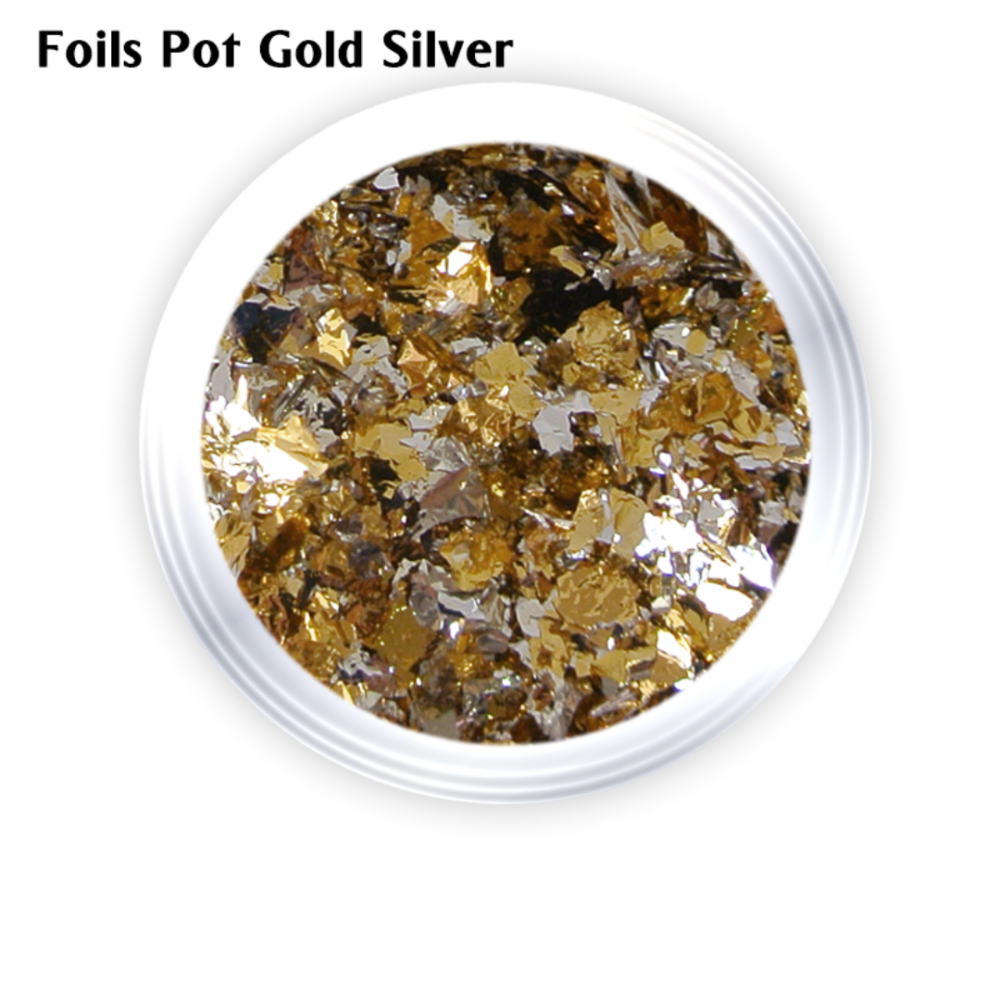 J.K Foils Pot Gold Silver (260107)