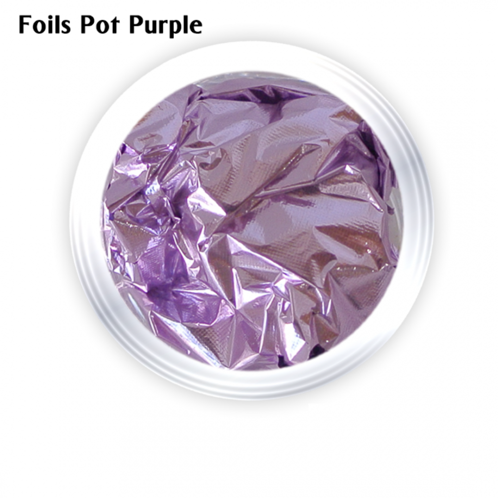 J.K Foils Pot Purple (260109)
