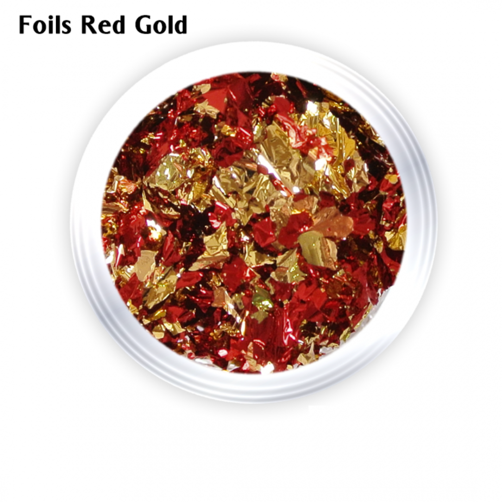 J.K Foils Pot Red Gold (260114)