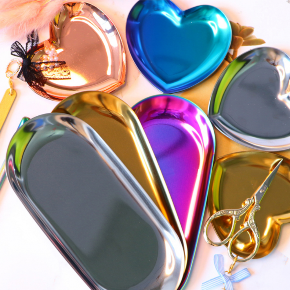 J.K Μεταλλικό Πιατάκι Rose Gold Heart Plate (290462) J.K Μεταλλικό Πιατάκι Rose Gold Heart Plate (290462)