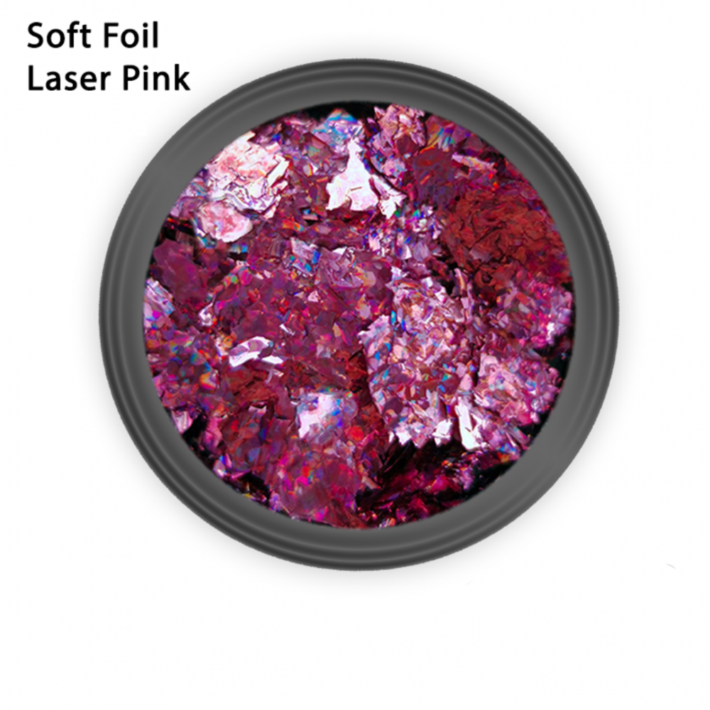 J.K Soft Foil Laser Pink (260121)