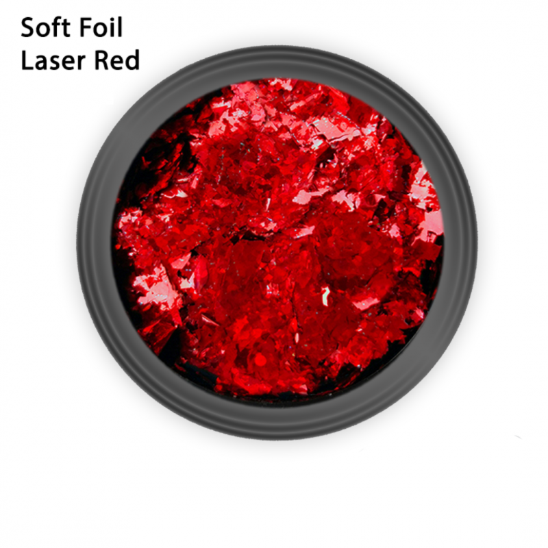 J.K Soft Foil Laser Red (260125)