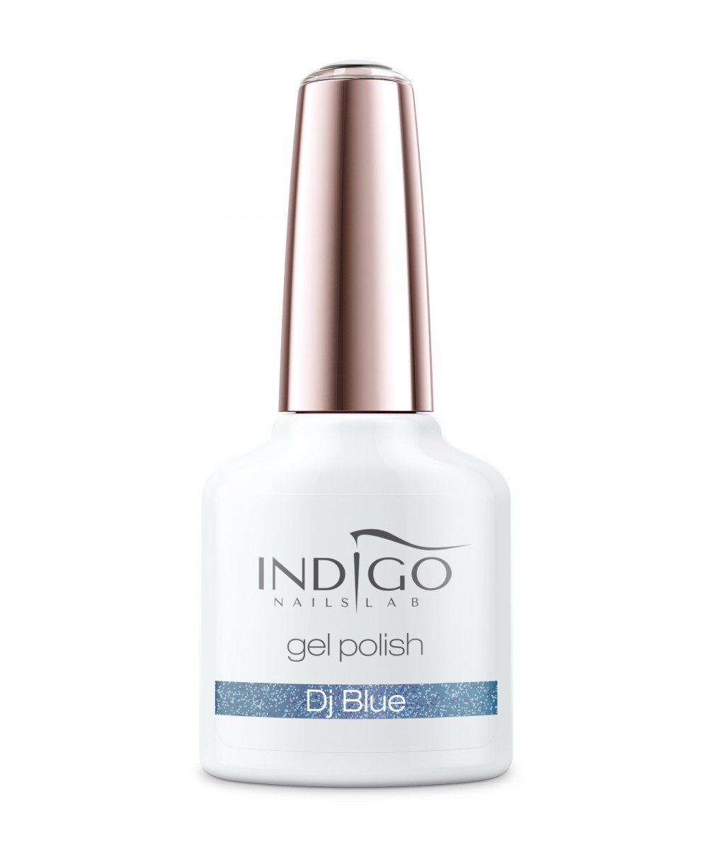 Indigo Ημιμόνιμο Βερνίκι Νυχιών Gel Polish Dj Blue 7ml