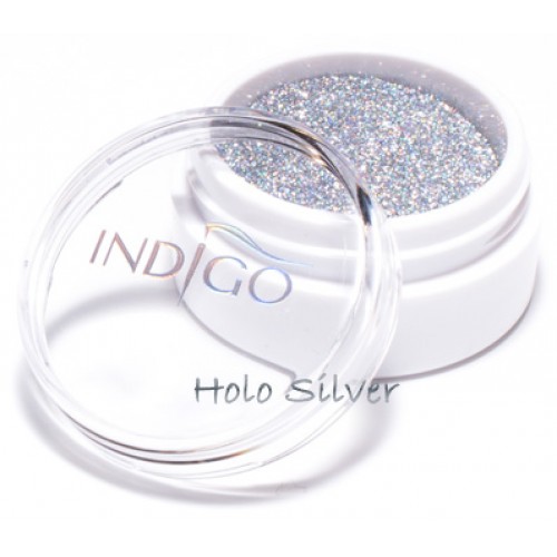 Indigo Holo Effect Silver