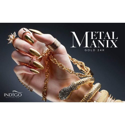 Indigo Metal Manix Gold 24 Karat