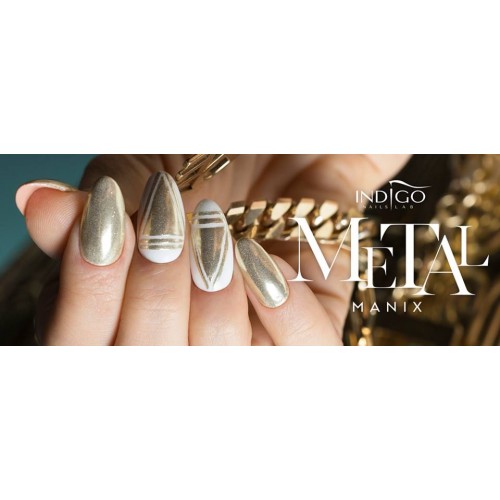 Indigo Metal Manix Light Gold