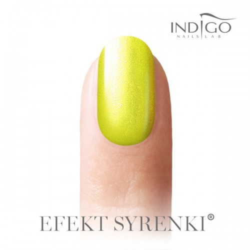 Indigo Mermaid Effect Neon Yellow