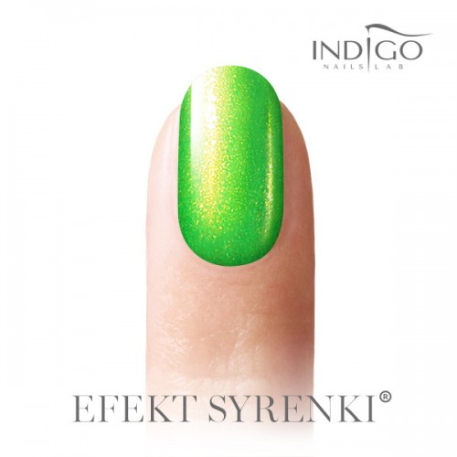 Indigo Mermaid Effect Neon Green