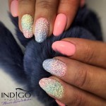Indigo Pixel Effect Snow White Indigo Pixel Effect Snow White