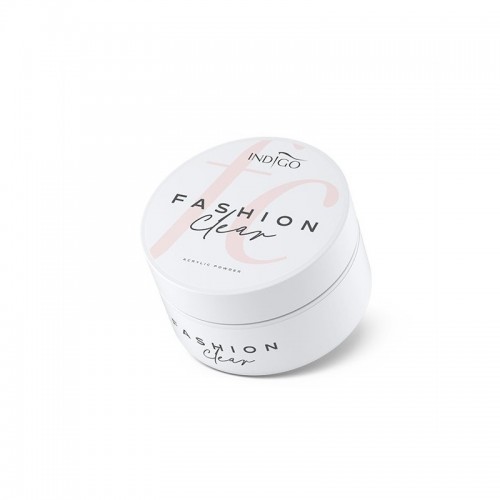 Indigo Σκόνη Ακρυλικού Διάφανη Fashion Clear 38Gr