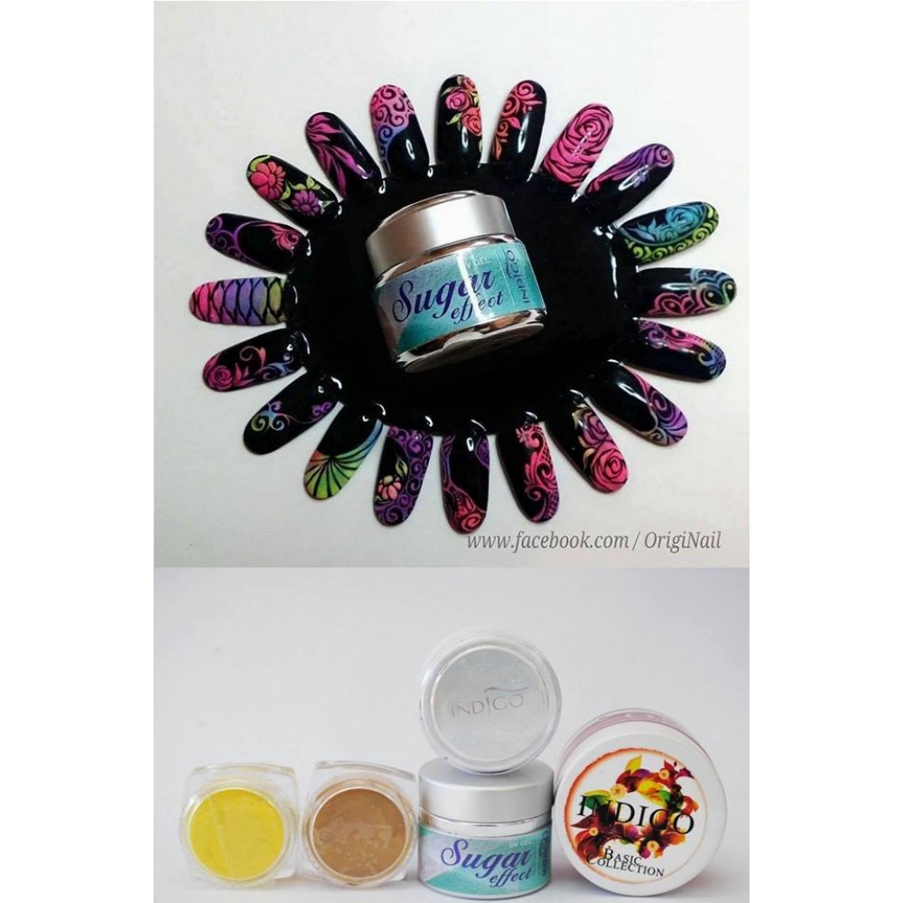 Indigo Sugar Effect Gel Uv ,8ml Indigo Sugar Effect Gel Uv ,8ml