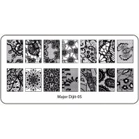 J.K Stamping Plate Major Dijit-05 (100903)