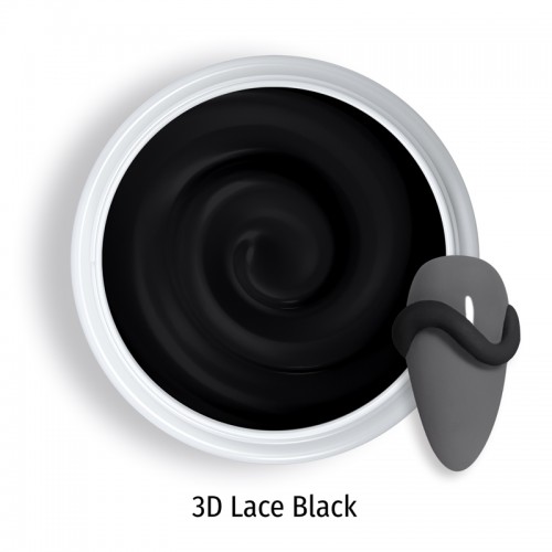 J.K Plasteline 3D Lace Black (140066)