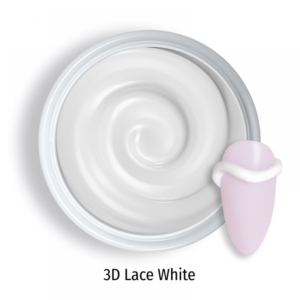 J.K Plasteline 3D Lace White (140067)