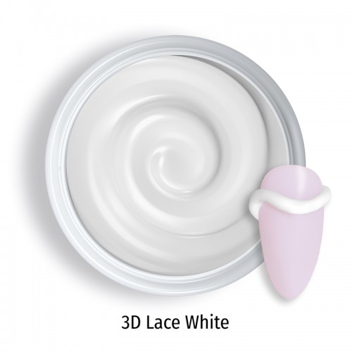 J.K Plasteline 3D Lace White (140067)