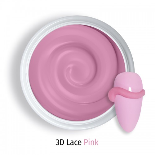 J.K Plasteline 3D Lace Pink (140110)