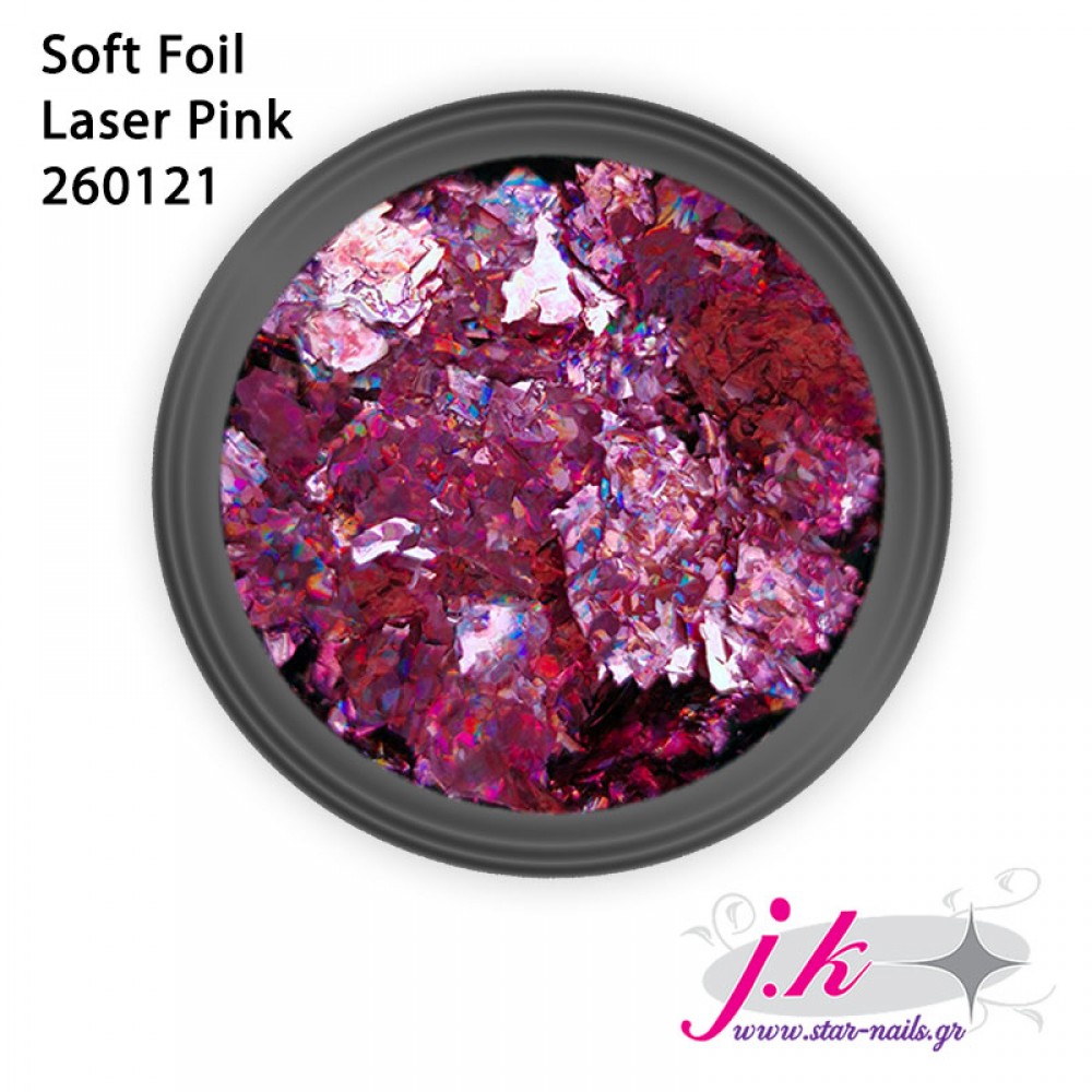 J.K Soft Foil Laser Pink (260121)