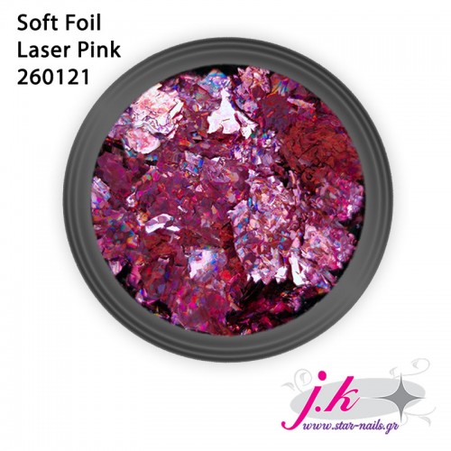 J.K Soft Foil Laser Pink (260121)