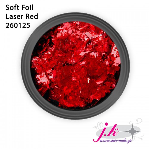 J.K Soft Foil Laser Red (260125)