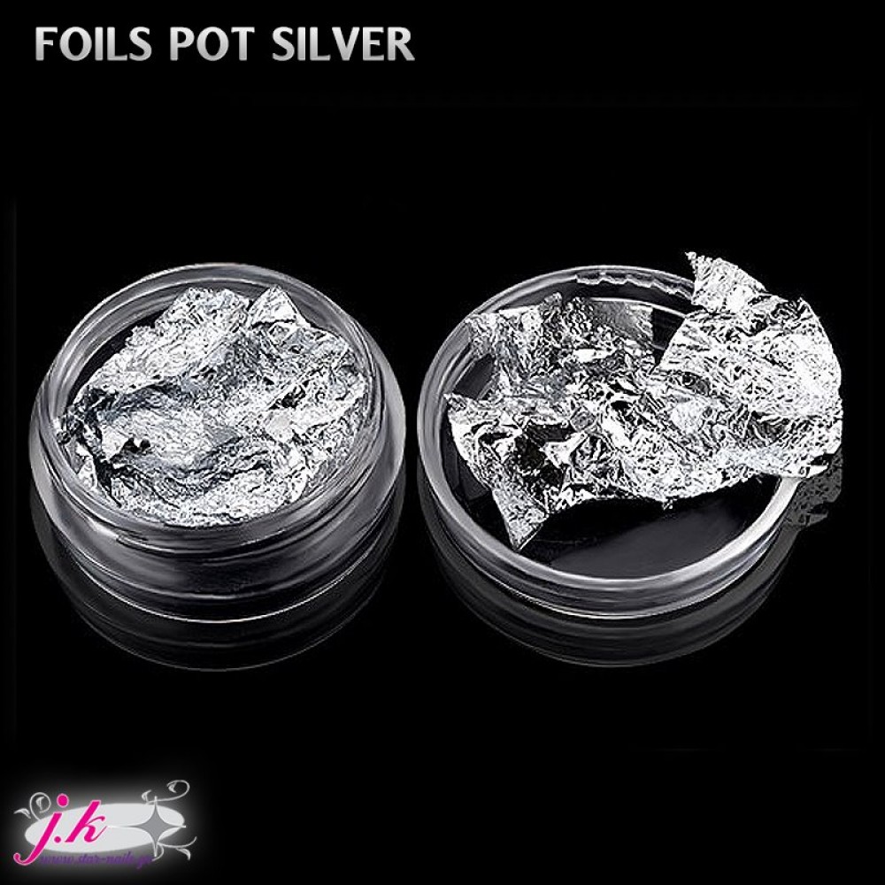 J.K Foils Pot Silver (260001)