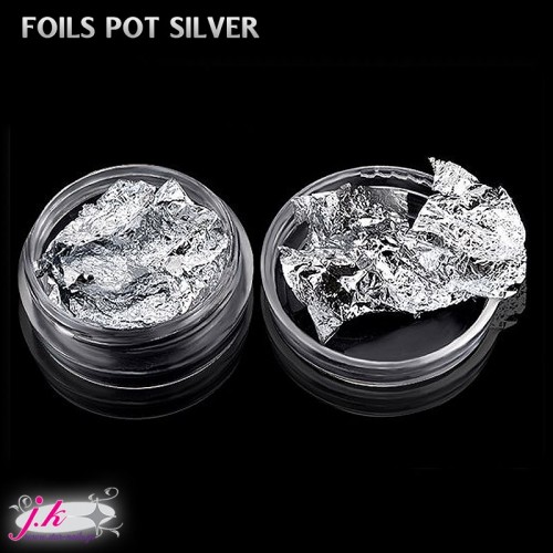 J.K Foils Pot Silver (260001)