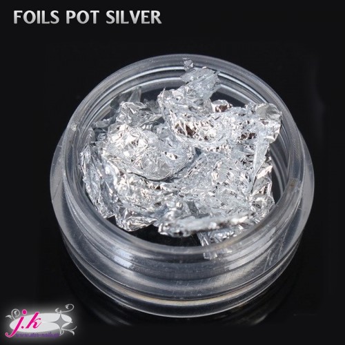 J.K Foils Pot Silver (260001)