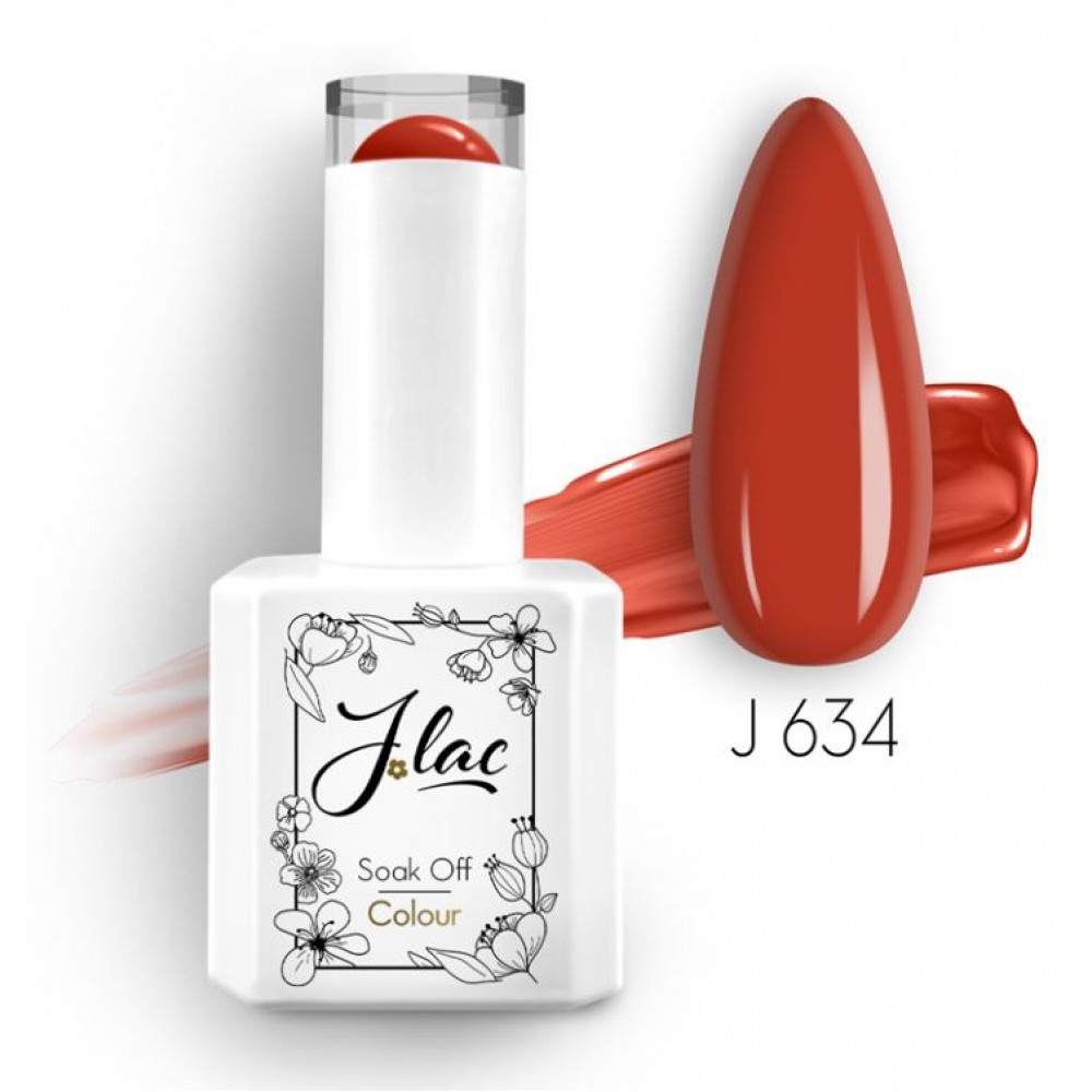 Jlac Ημιμόνιμο Βερνίκι Νυχιών 634, 15ml