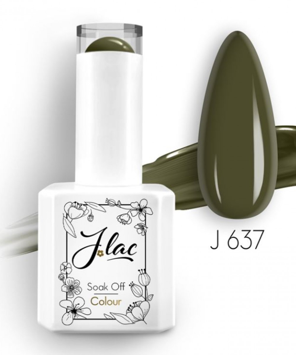 Jlac Ημιμόνιμο Βερνίκι Νυχιών 637, 15ml