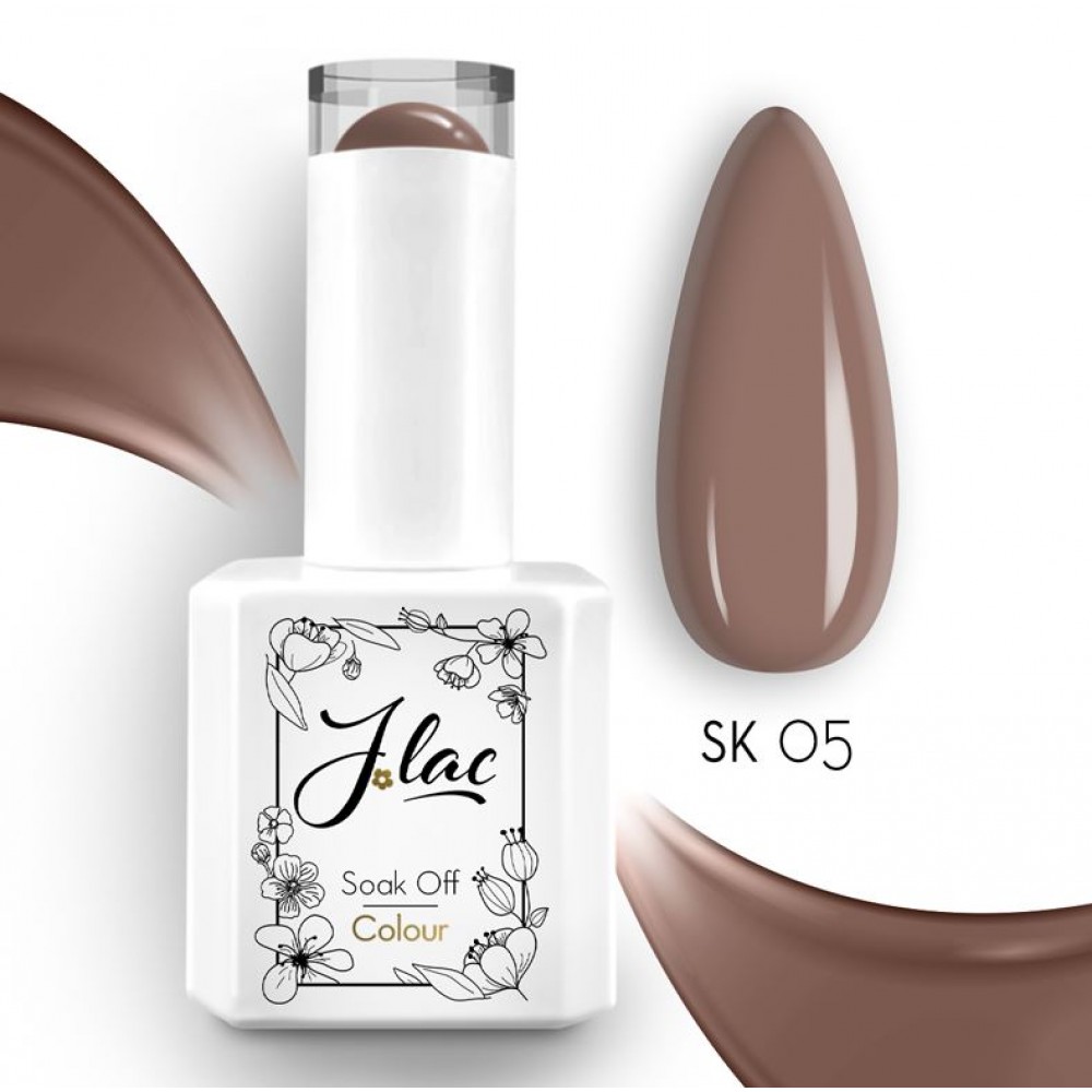 Jlac Ημιμόνιμο Βερνίκι Νυχιών Skin 05, 15ml