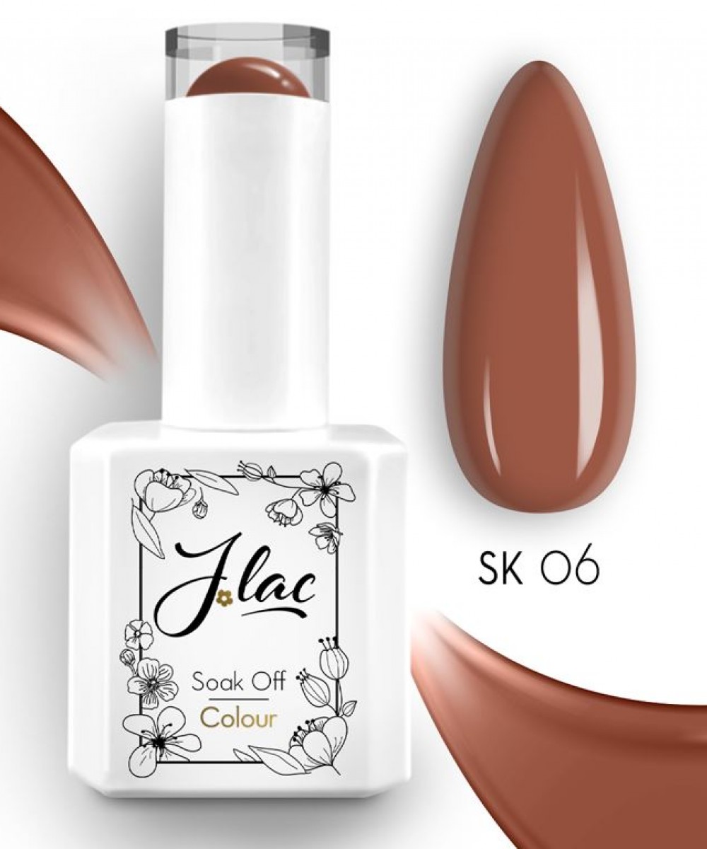 Jlac Ημιμόνιμο Βερνίκι Νυχιών Skin 06, 15ml