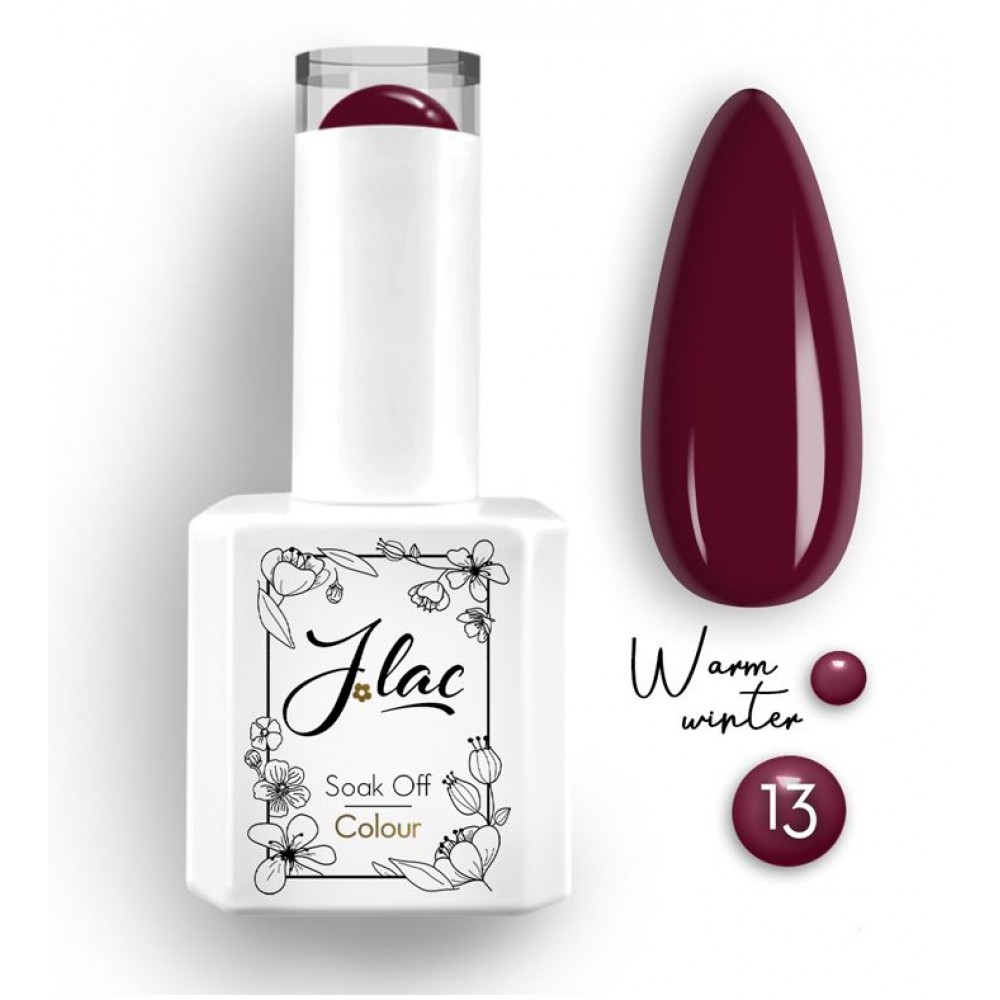 Jlac Ημιμόνιμο Βερνίκι Νυχιών Warm Winter 13, 15ml