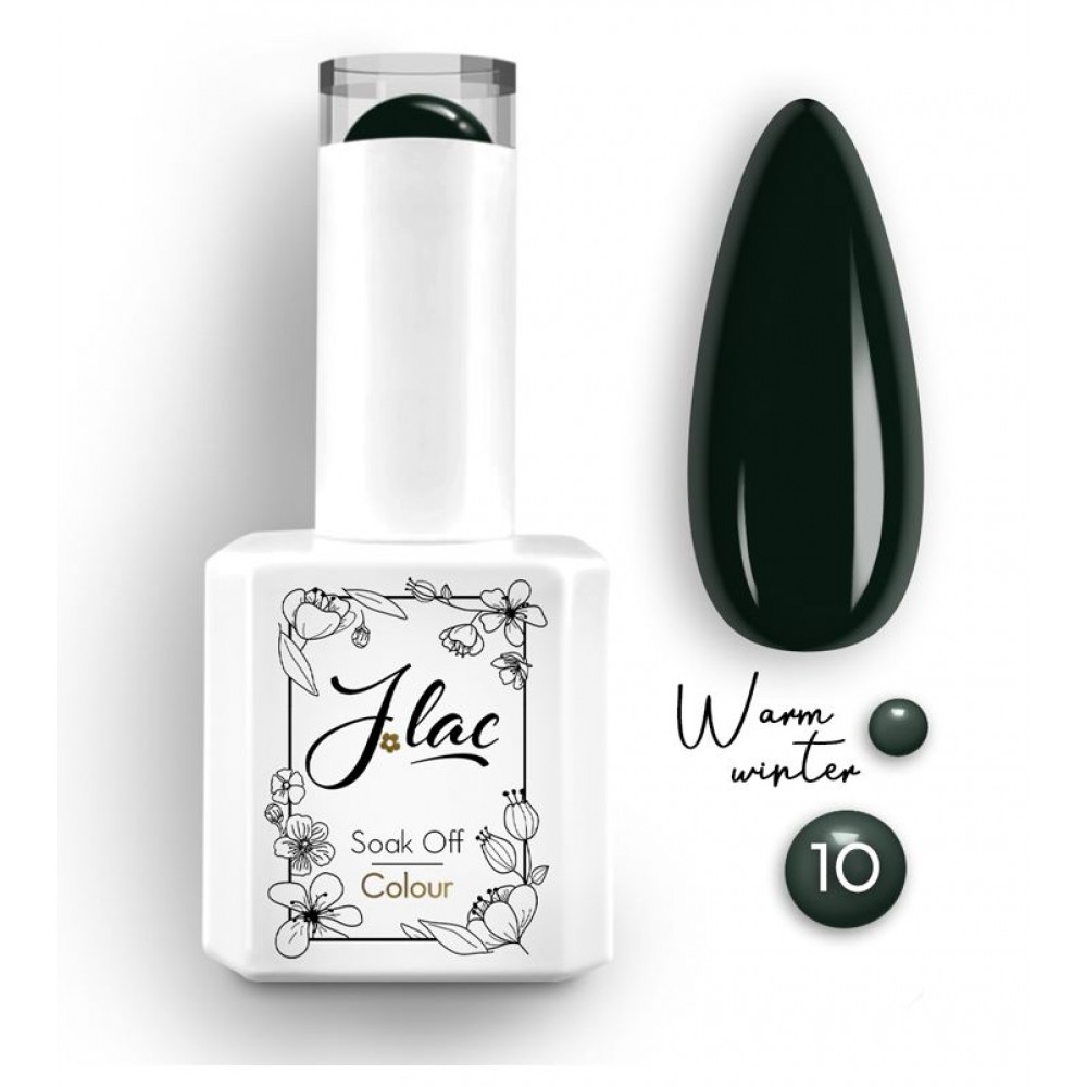 Jlac Ημιμόνιμο Βερνίκι Νυχιών Warm Winter 10, 15ml