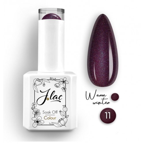 Jlac Ημιμόνιμο Βερνίκι Νυχιών Warm Winter 11, 15ml