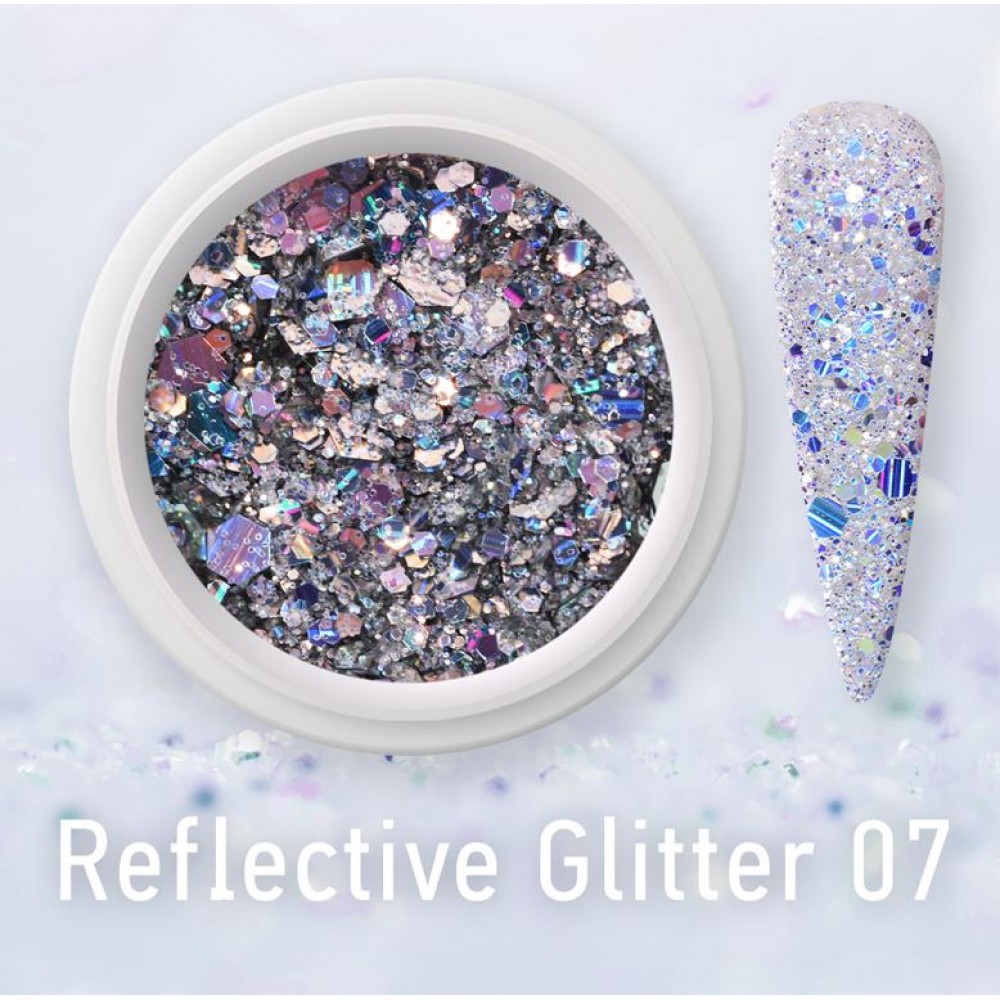 J.K Glitter Νυχιών Reflective Glitter 07 (022794)