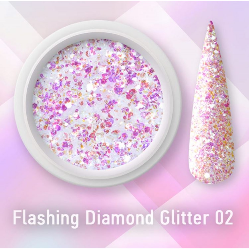 J.K Flashing Diamond Glitter 02 (022760)